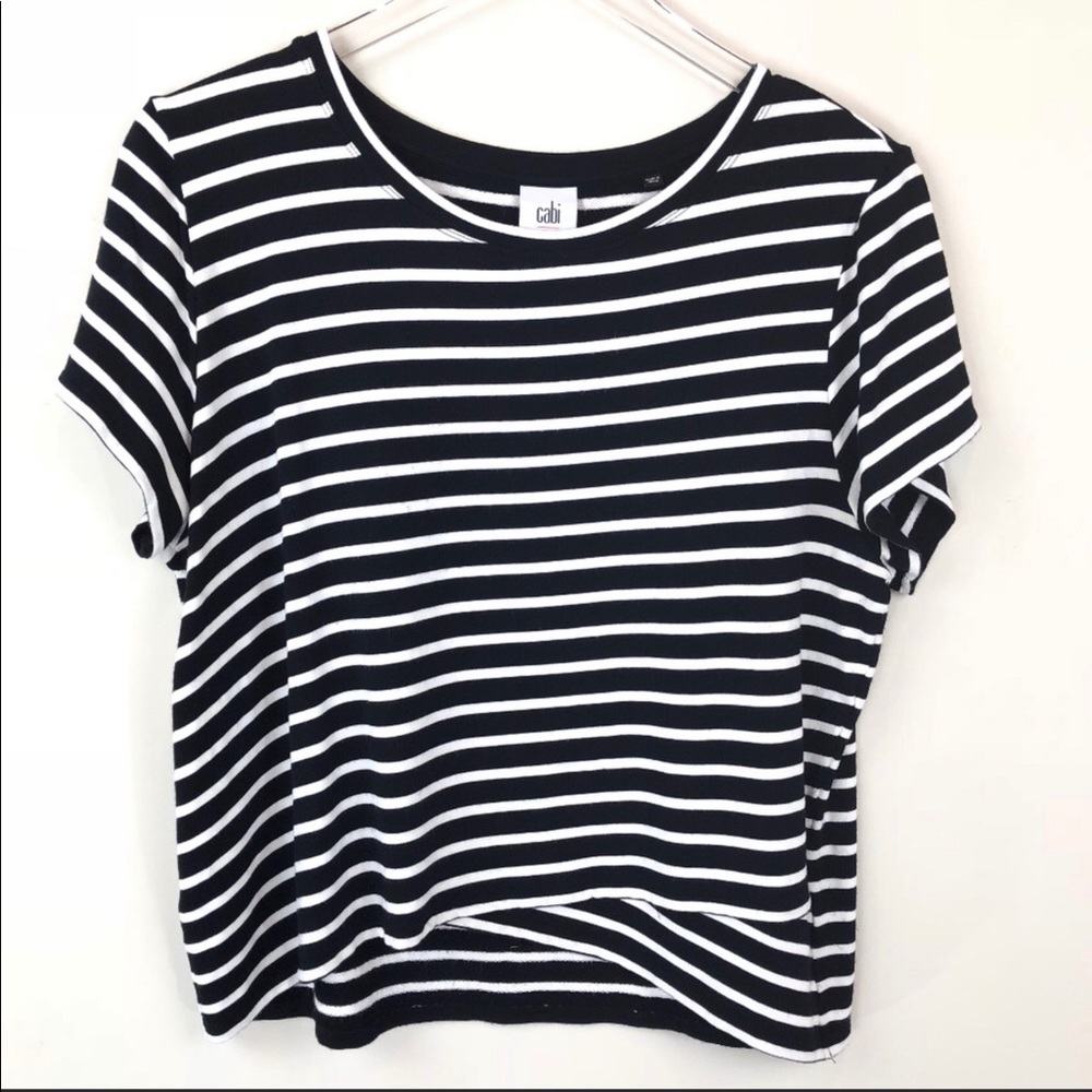 CaBi Gracie Crop Top Short Sleeve -Medium